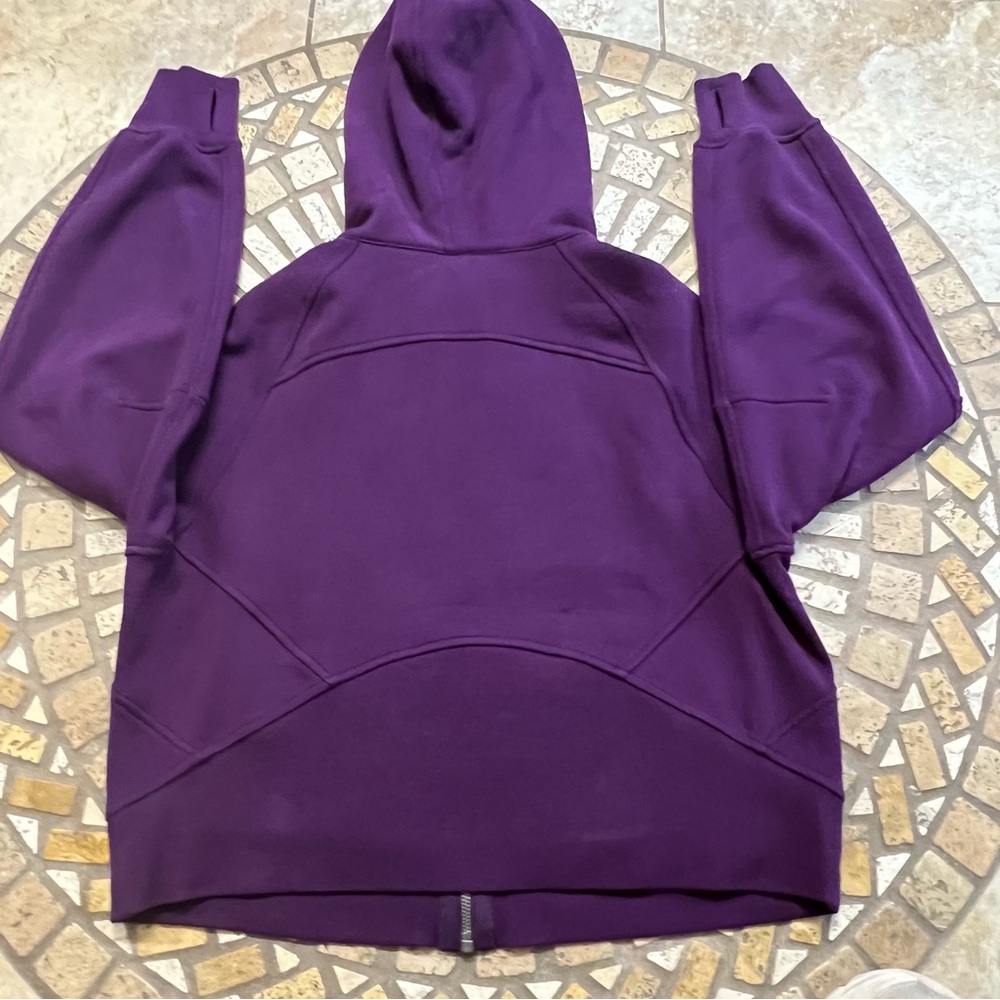 Lululemon scuba oversized full-zip hoodie purple - Picture 3 of 11